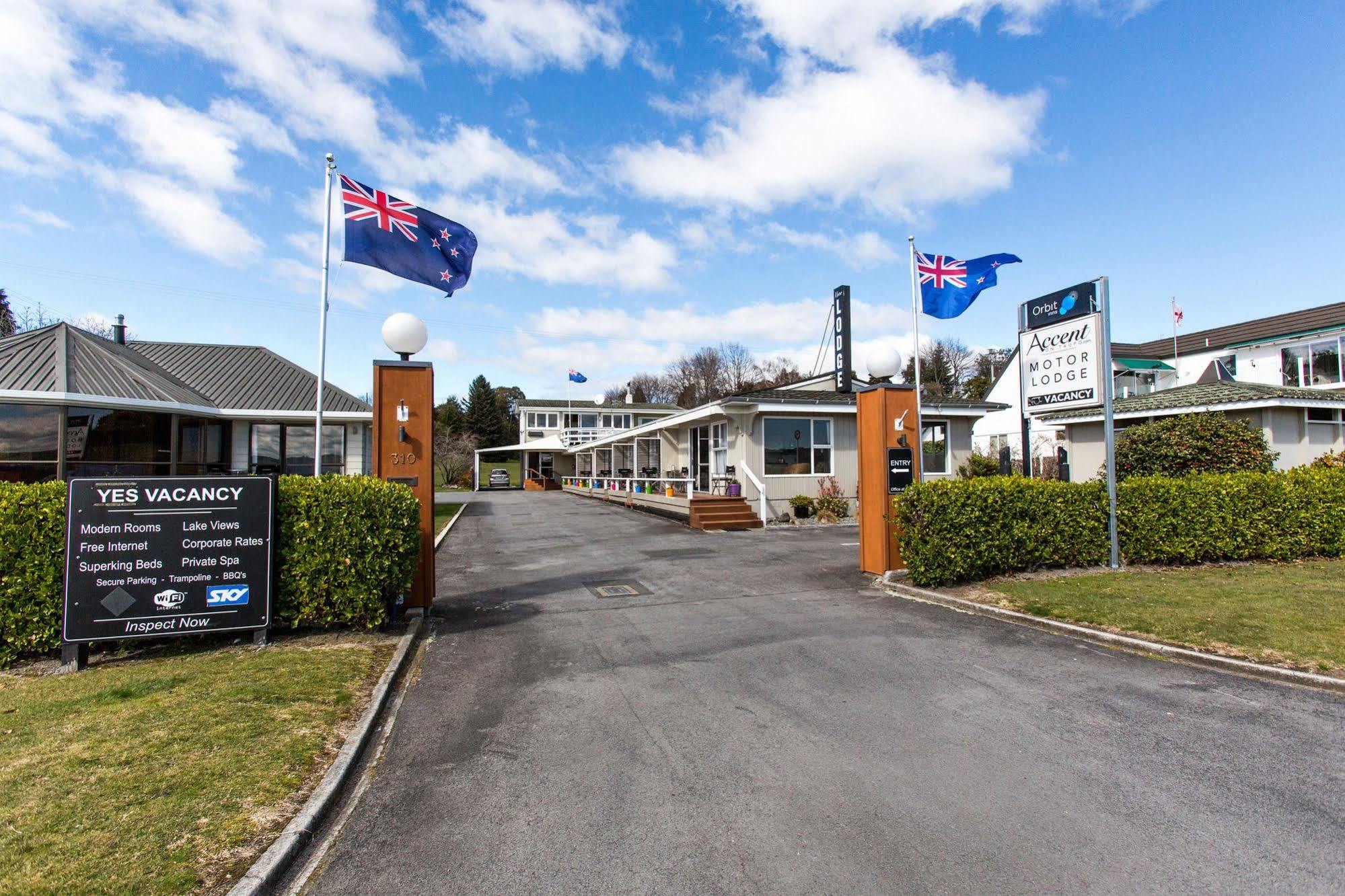 Accent On Taupo Motor Lodge Ngoại thất bức ảnh